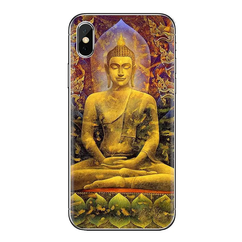 For Huawei G7 G8 P7 P8 P9 P10 P20 P30 Lite Mini Pro P Smart Plus 2017 2018 2019 Soft Transparent Shell Covers Buddha Bless You |