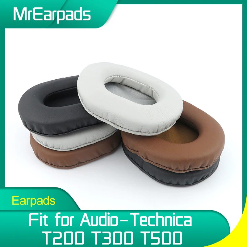 

MrEarpads Earpads For Audio Technica T200 T300 T500 ATH-T200 ATH-T300 ATH-T500 Headphone Headband Rpalcement Ear Pads