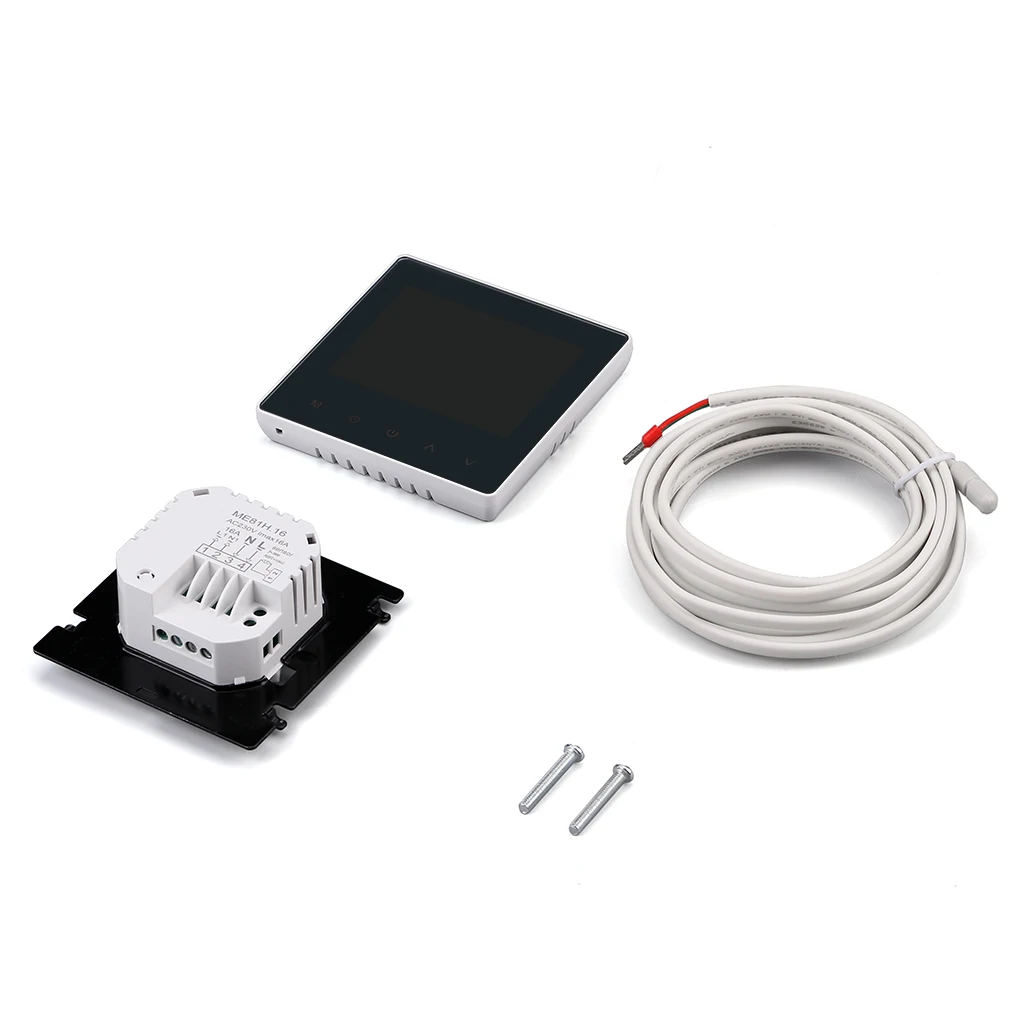Floureon Smart WiFi Термостат тепловой сенсорный экран датчика Электрический нагрев