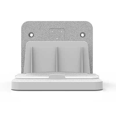 Настенный держатель Кронштейн для Apple tv Box roku ultra Android поддержка маршрутизатор модем переключатель потокового медиа устройства Жесткий драйвер - Цвет: Белый