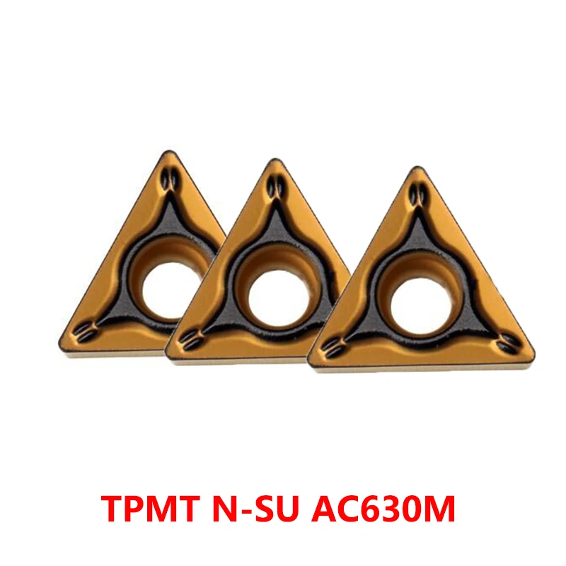 

TPMT080204 TPMT110304 TPMT160404 N-SU AC630M TPMT 080204 110304 160404 Lathe Cutter Turning Tool CNC Carbide Inserts Original