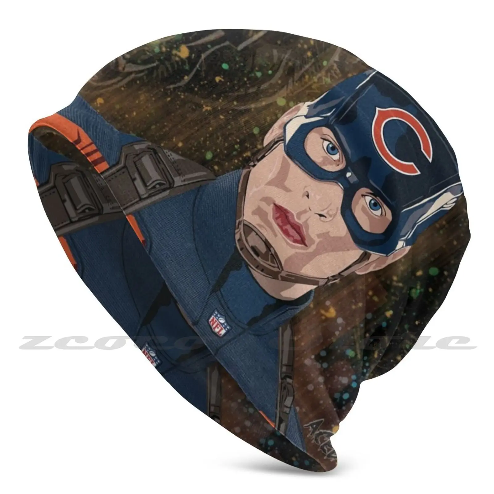 Cap. Of Chicago моющаяся трендовая фильтровальная маска Pm2.5 Chitown Bearsfan