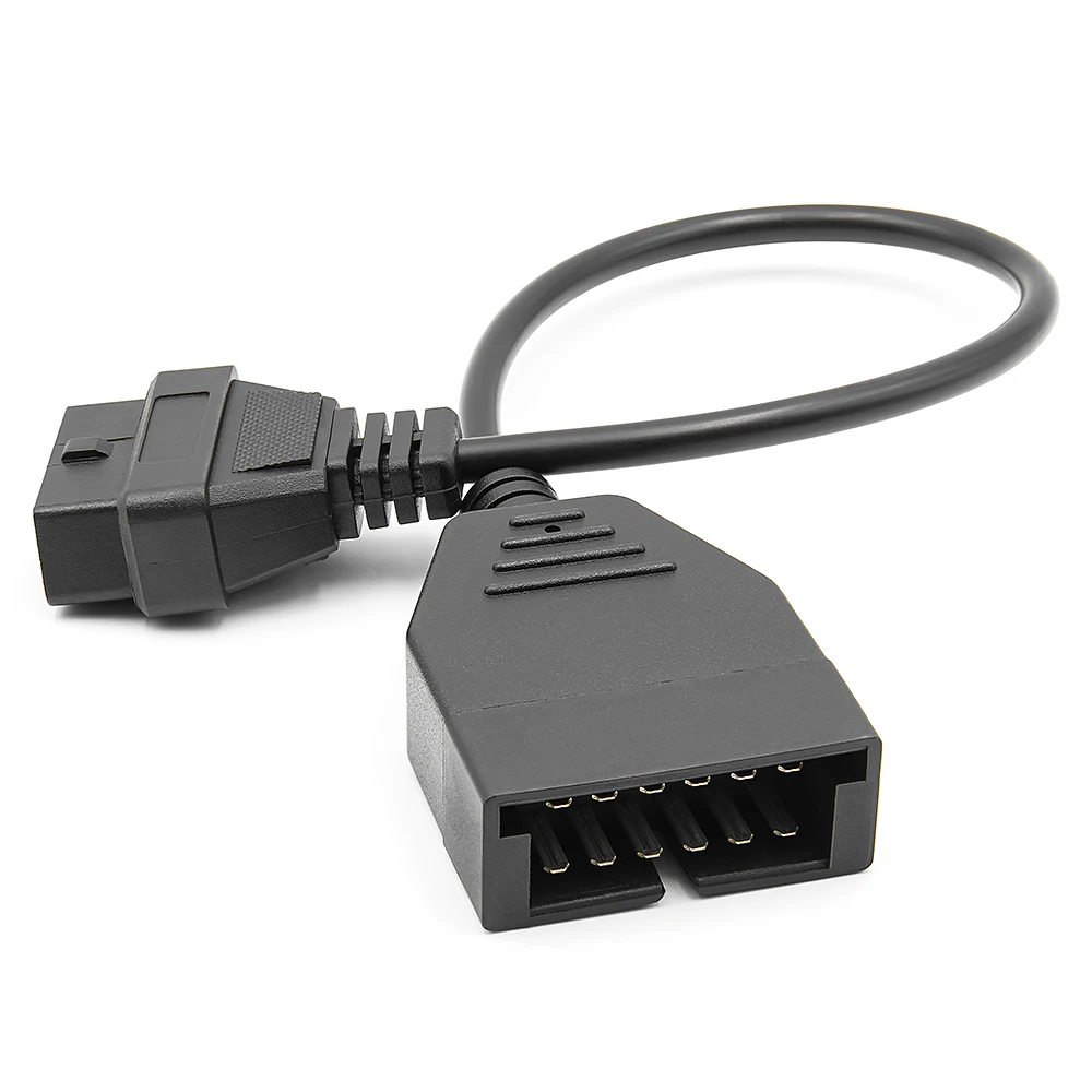 Для GM 12Pin до 16Pin OBD2 кабель для G-M 12 Pin разъем адаптер Авто Диагностический 16 pin OBD
