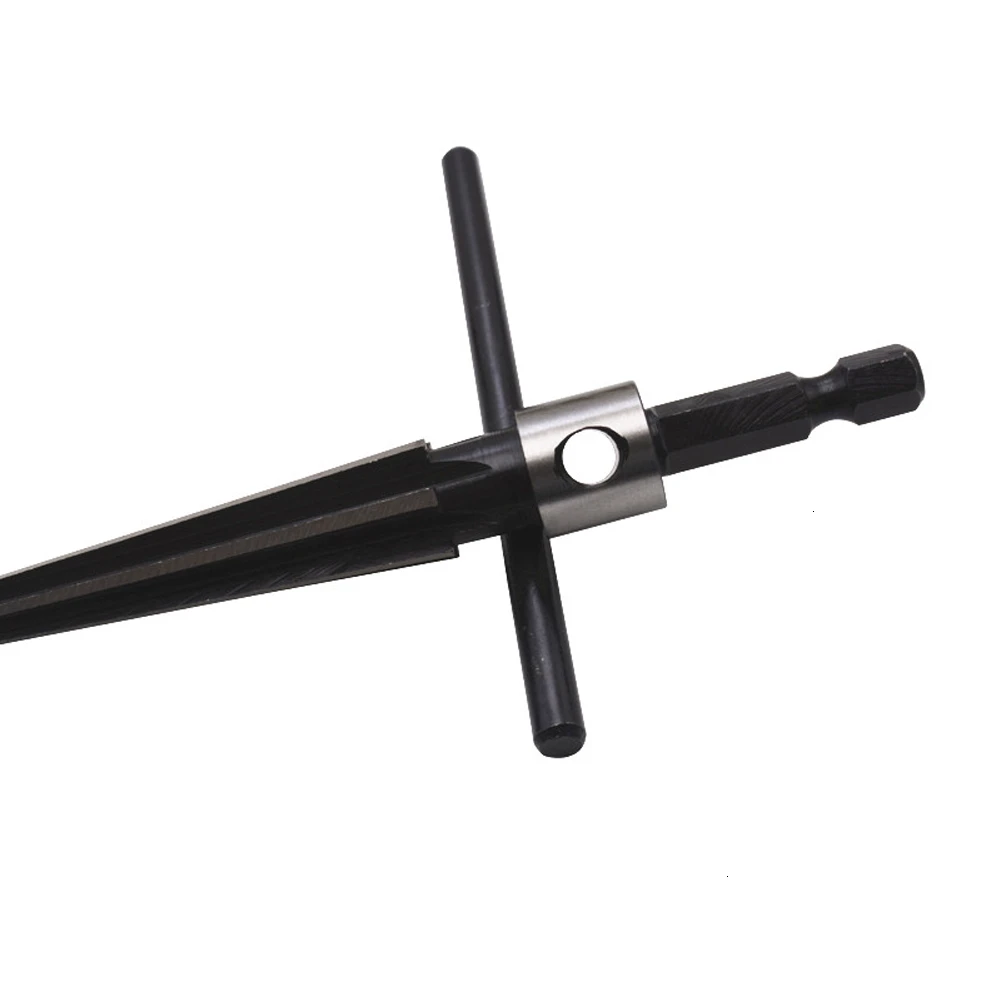 3-13 мм Мост штифт отверстие ручной развёртки Т-образная ручка коническая 6