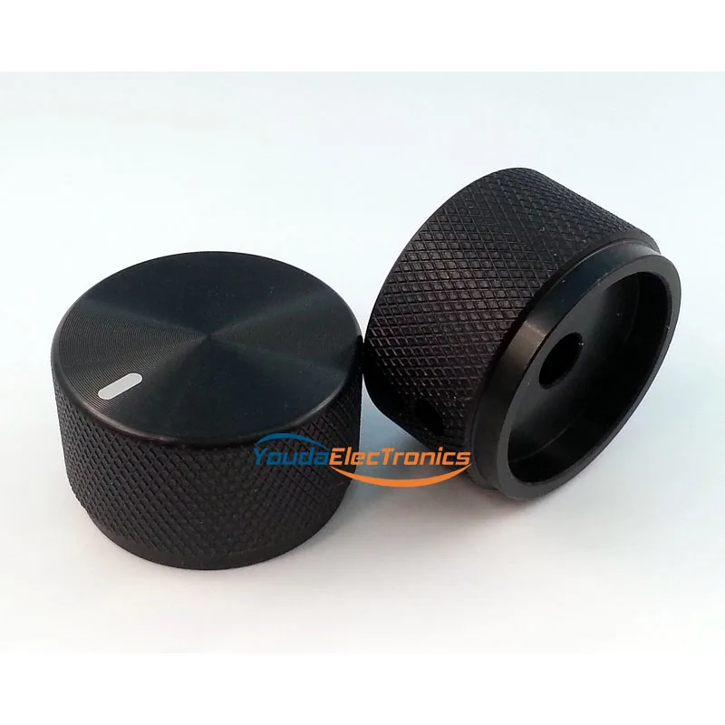 1 шт. 30x18 мм алюминиевый вращаемая Кнопка потенциометра громкости для гитары