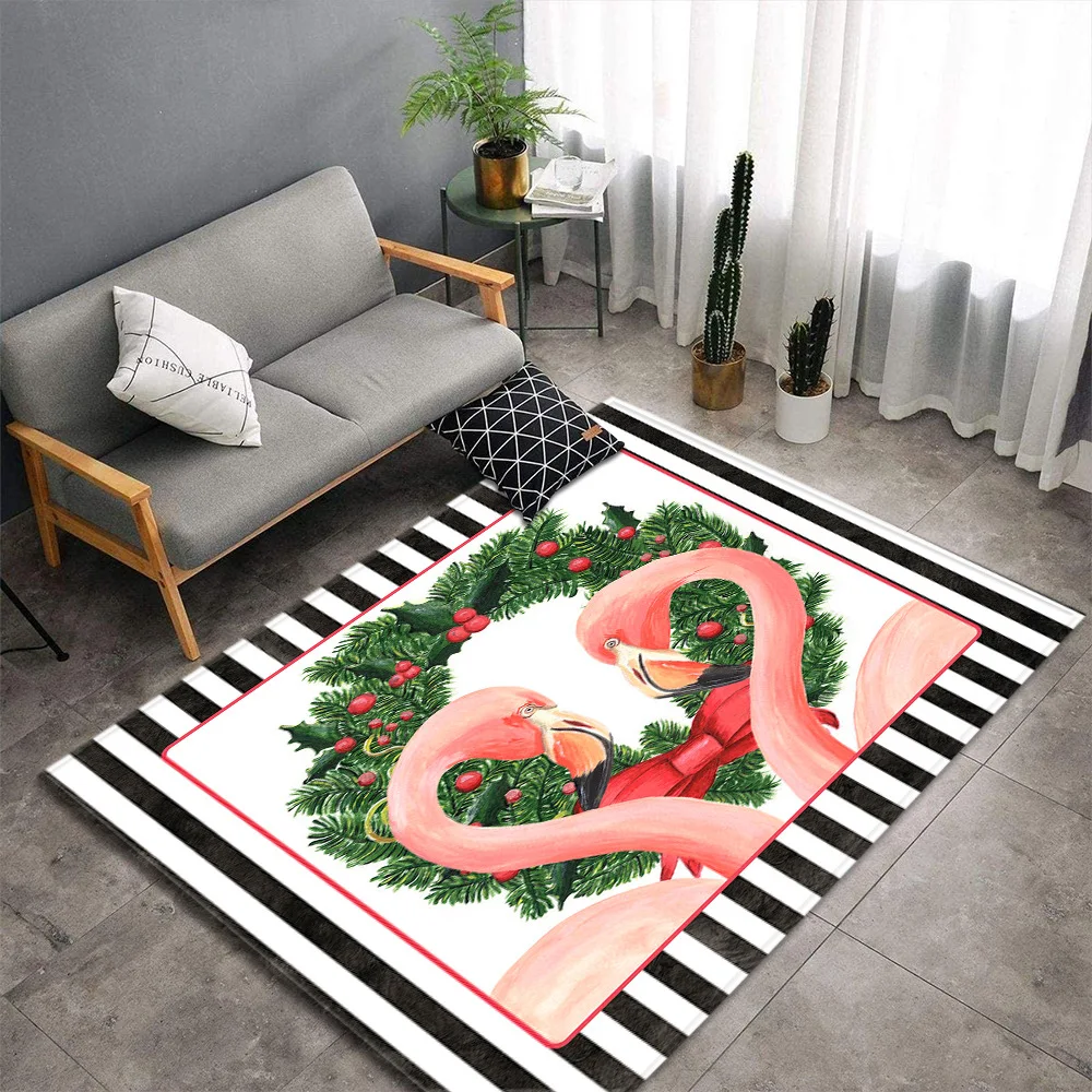 

Carpets For Living Room Christmas Bedroom Rug Kids Room Decoration Bedside Mat Home Balcony Hallway Floor 3D Children Carpet
