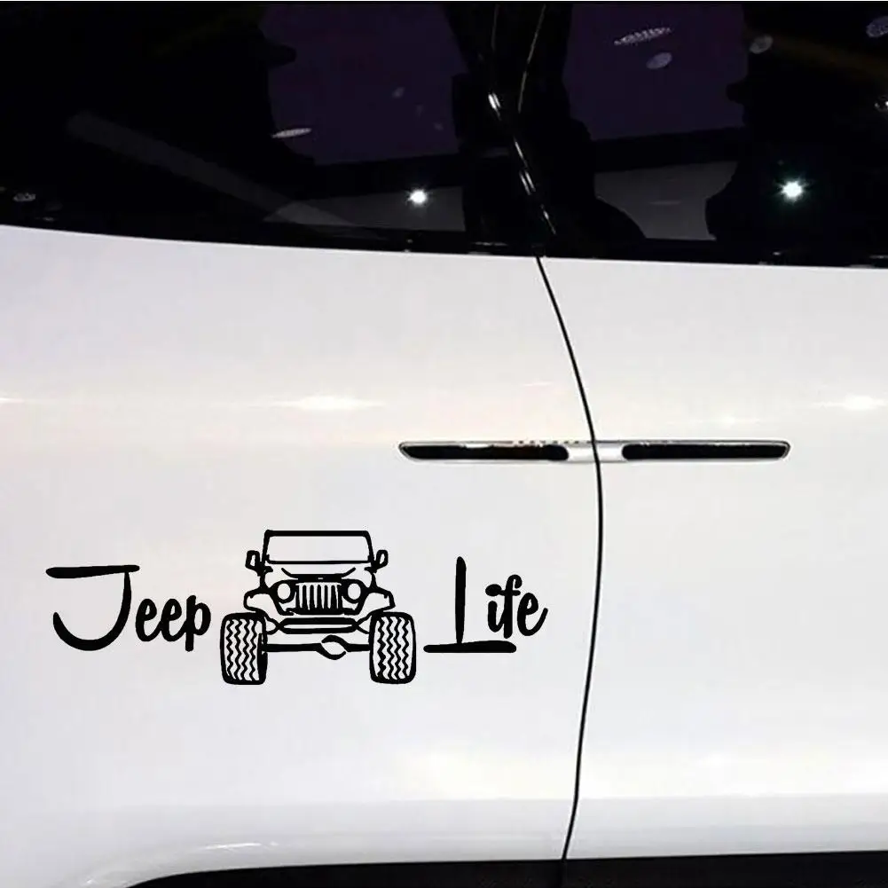 Водонепроницаемый Бампер Jeep Life для кузова автомобиля внедорожника переводная