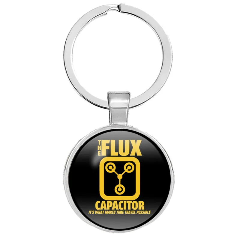 2019 NEW Flux Compression Keychains Back To The Future Keychain Fashion Capacitor Physicals Key Chain Gifts Jewelry | Украшения и