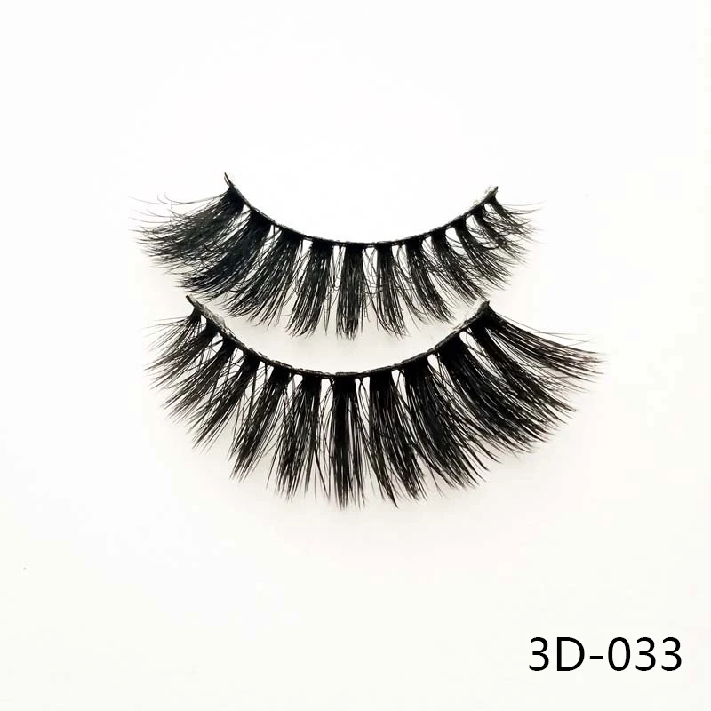3D-028 3 пары черные настоящие норковые натуральные крестовые длинные толстые ресницы накладные ресницы Инструменты для наращивания макияжа