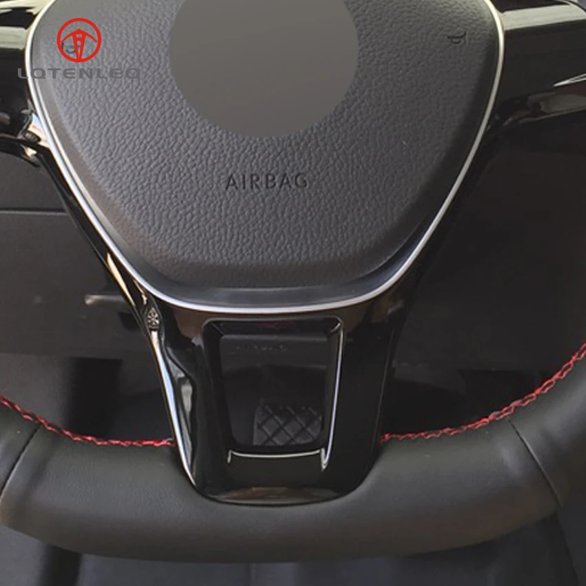 LQTENLEO черный искусственная кожа прошитый вручную чехол рулевого колеса