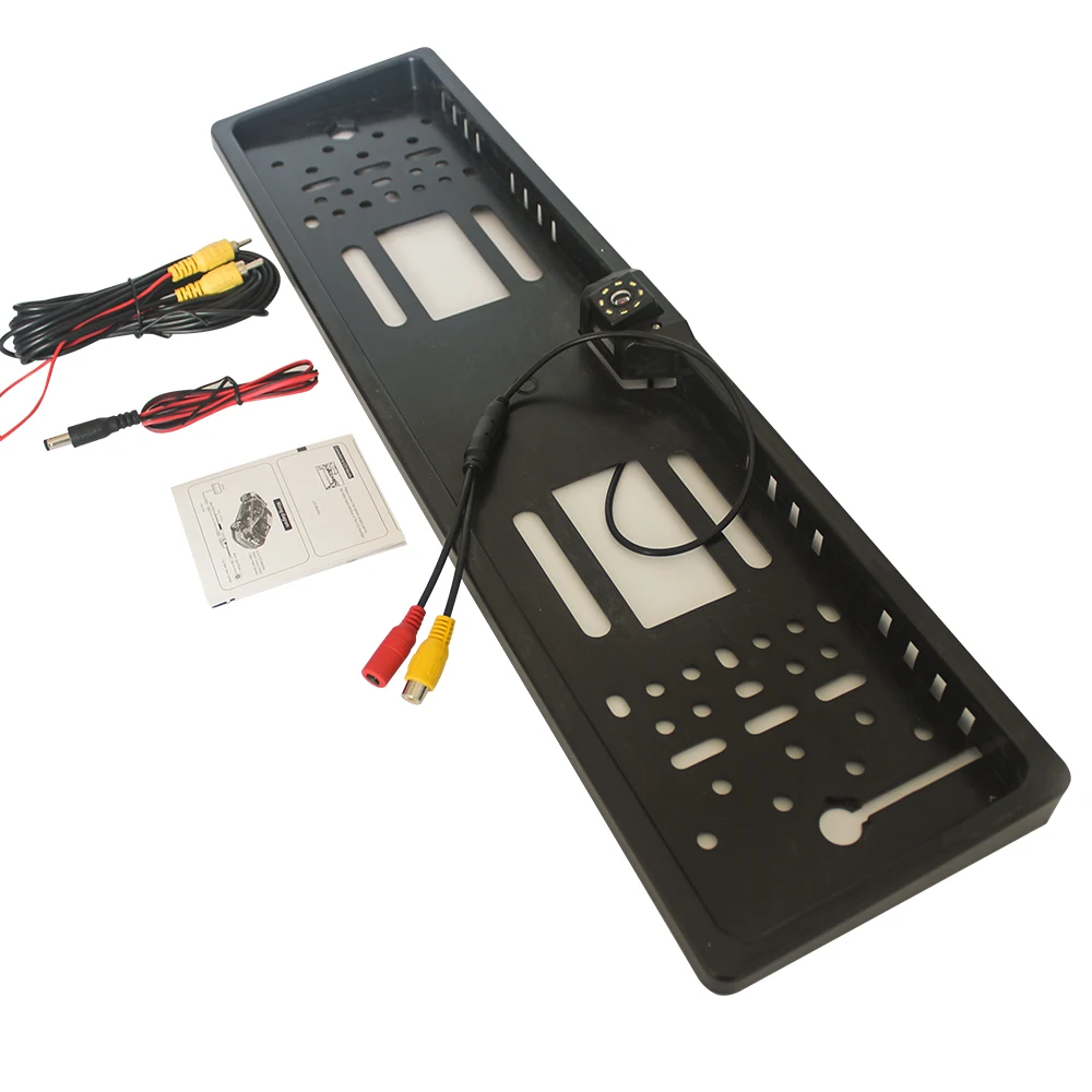 

Vehicle license plate frame/camera license plate frame/License plate fixed frame /LED8 light camera license frame