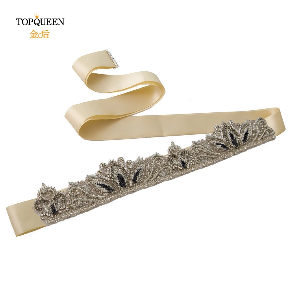 TOPQUEEN AS23 королевская медаль Ремесло невесты вечерние платья аксессуары ремни для
