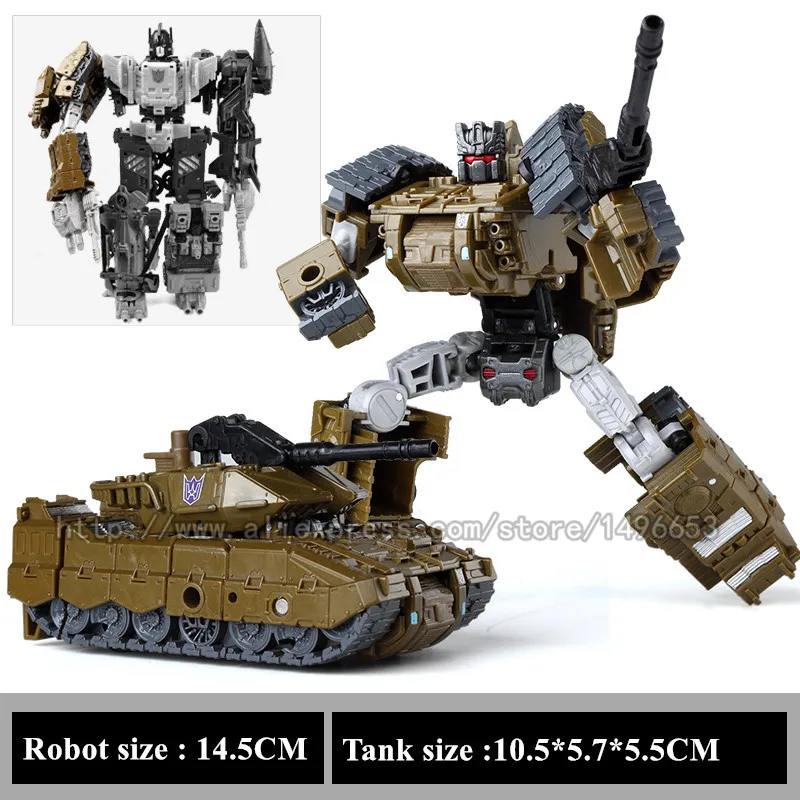 Haizhixing 5 IN 1 Transformation Robot Car Toys Anime Devastator Aircraft Tank Model KO Toy Boys Truck Collection Kid Adult | Игрушки и