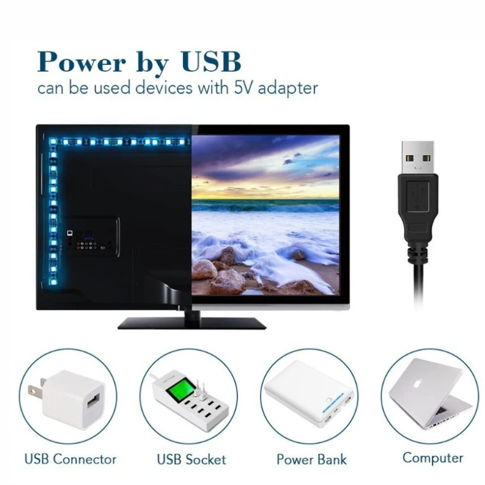 

5050 SMD DC 12V Control Bluetooth LED Strip Waterproof RGB LED Light Diode 5M 10M Tape for Living Room