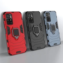 For Xiaomi Redmi Note 11 Case Armor Finger Ring Bumper Hard Case For Redmi Note 11 Pro Cover For Redmi Note 11 11 Pro 10 10 Pro