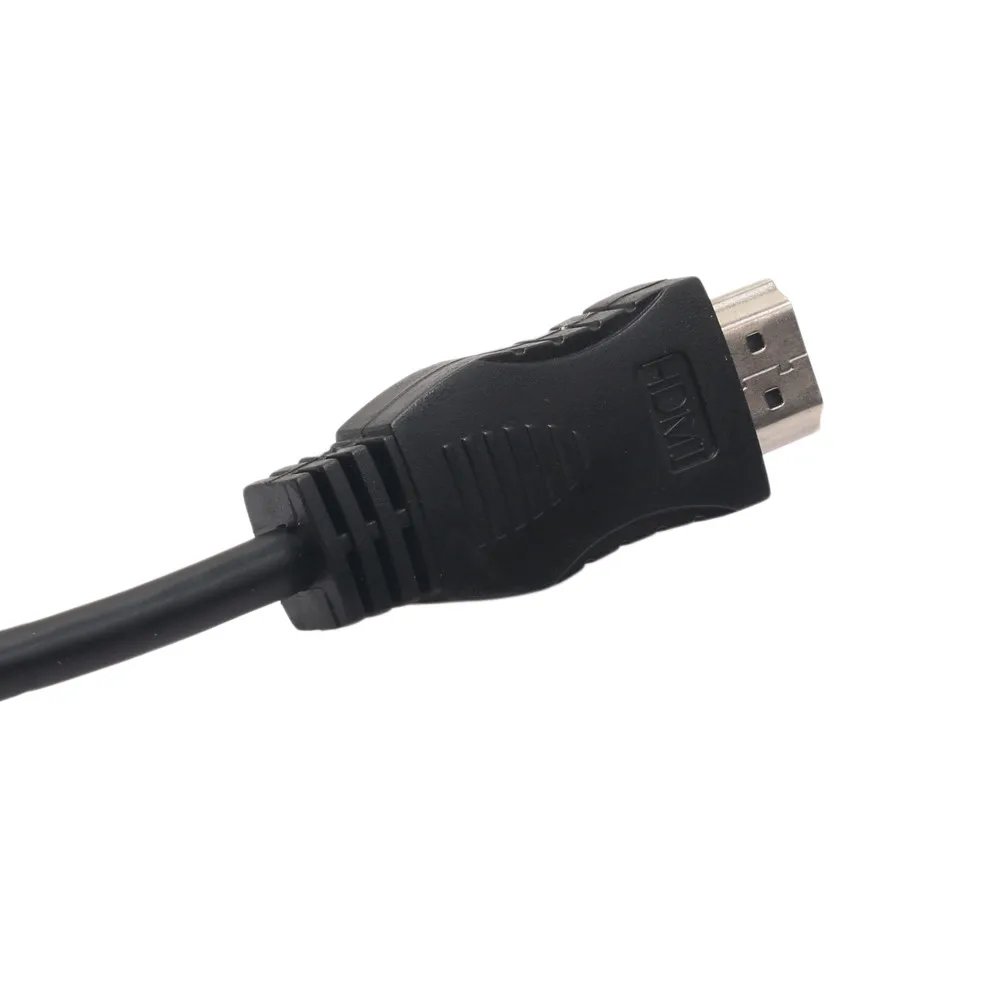 Высокая скорость HDMI с Ethernet CL2 рейтинг черный кабель M/M 25 см 1080p Разрешение канал