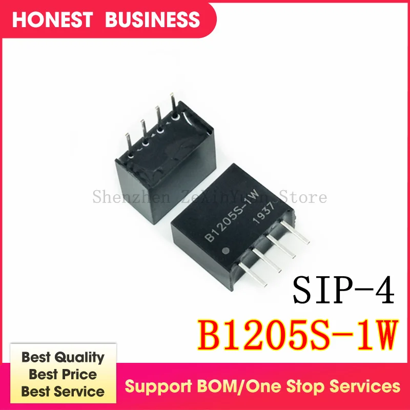 Новый 1 шт./лот B1205S-1W B1205S Вт B1205 DIP-4 12 В до 5 DC-DC изолированный модуль питания в