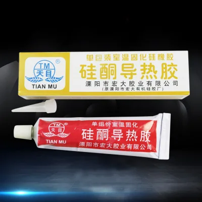 Клей TIANMU 705 силиконовый прозрачный уплотнительный клей и ТМ теплопроводный серый