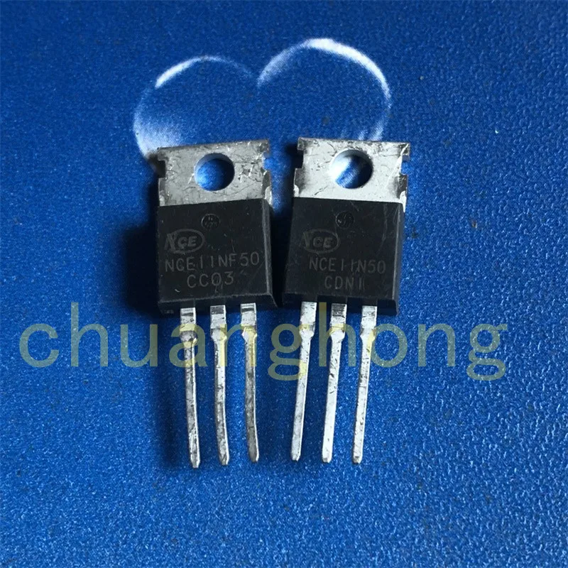 

Силовой Триод NCE11N50, 11A, 500 В, 1 шт./лот, оригинальная упаковка, новый полевой транзистор NCE11NF50, МОП-Триод TO-220