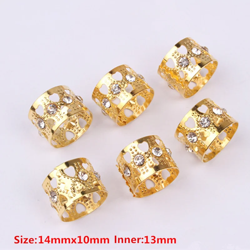 Стразы для волос 10x14 мм 50 шт. косички регулируемые манжеты клипсы инструменты