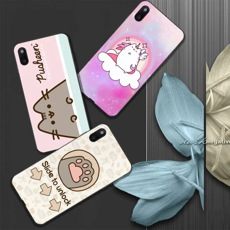 YNDFCNB Pusheen cat Силиконовый чехол для телефона huawei nova 2i 3i 5 t 6 se 7 Y5 2018 2019 Y9 prime Y7 Y9s funda |