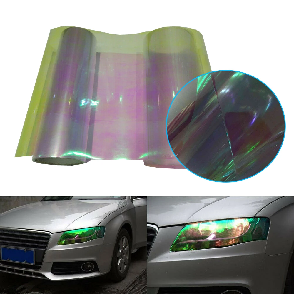 

Car Tuning Headlight Taillight Fog Lamp Tint Protector Film Wrap Decals Car Sticker Exterior Parts Universal Car Accessories