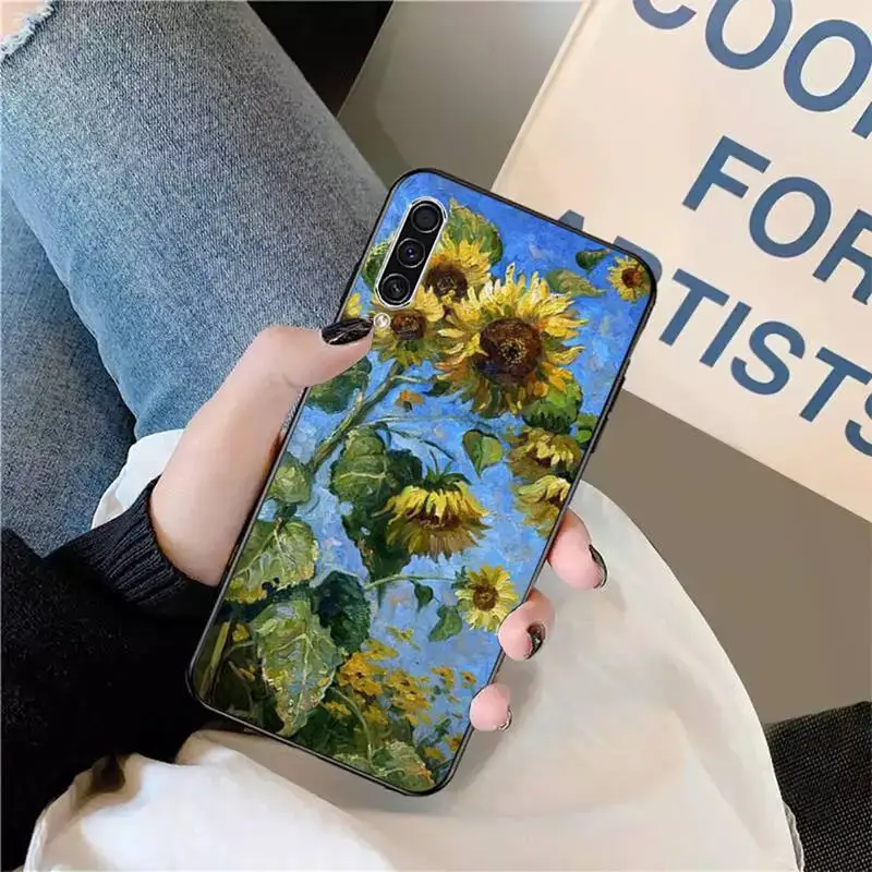 

Van Gogh Oil Painting Retro Art Phone Case For Samsung galaxy S 9 10 20 A 10 21 30 31 40 50 51 71 s note 20 j 4 2018 plus