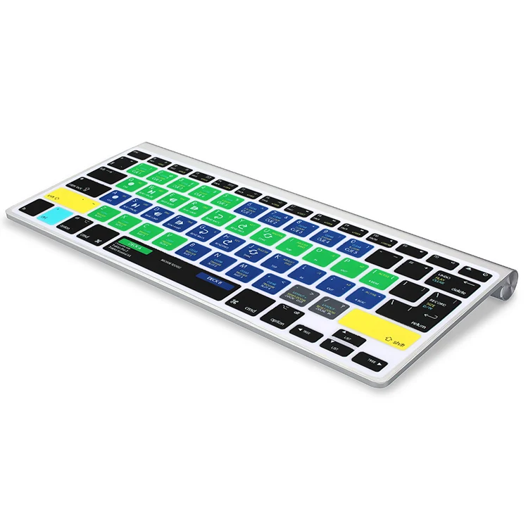 Тщательные клавиши термоконтроль S4 Силиконовый чехол для клавиатуры Macbook Air 13 Pro 15