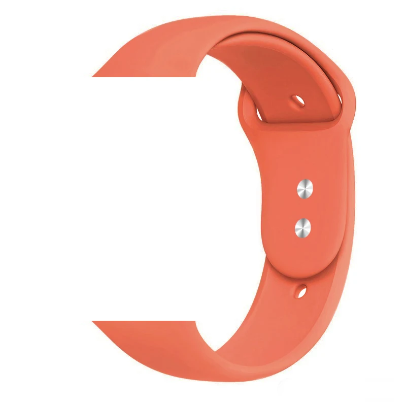 Ремешок для часов для Apple 38 мм 42 мм iWatch 5 ремешок 44 мм 40 мм Ремень спортивный силиконовый браслет часы аксессуары для Apple 5 4 3 2 1 - Цвет ремешка: 32