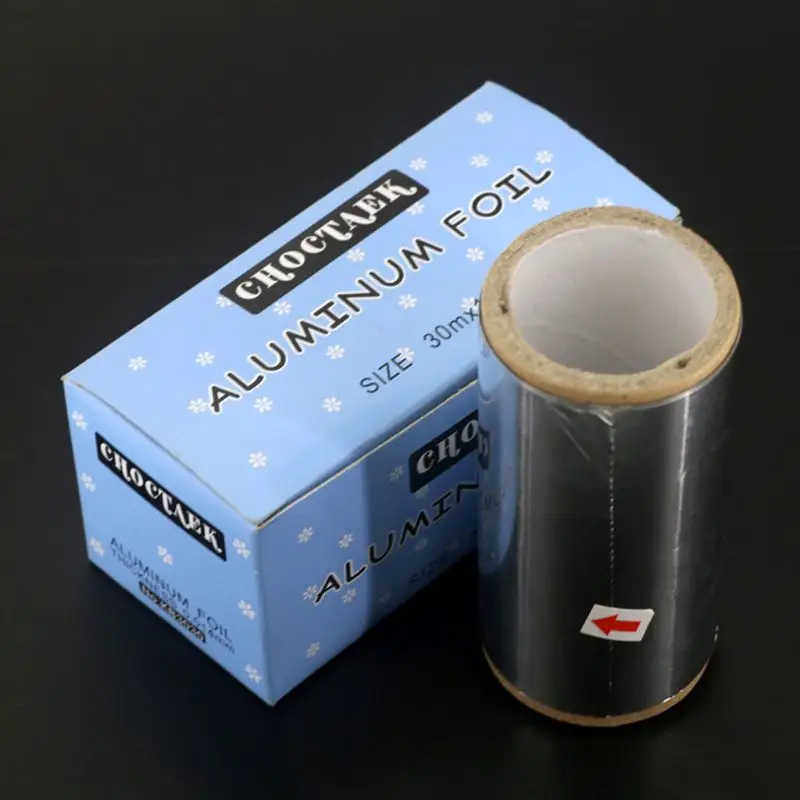 Художественная Толстая алюминиевая фольга для ногтевого дизайна фототерапия