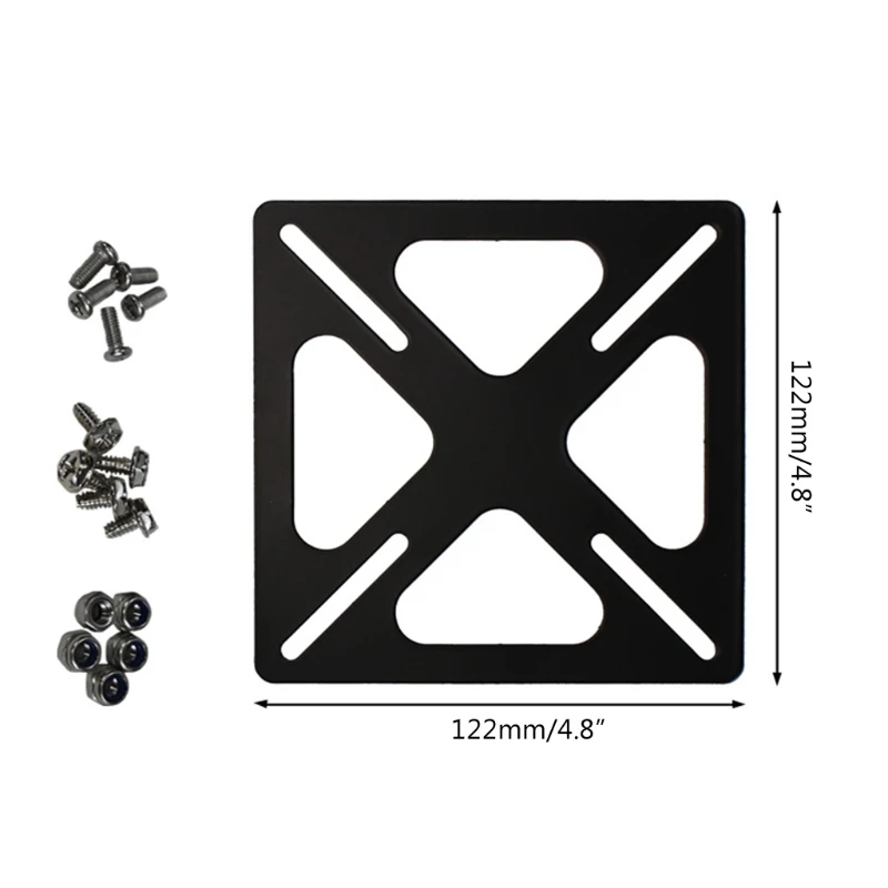 

Universal 6-12cm Chassis Cooling Fan Conversion Bracket Adapter for Heatsink