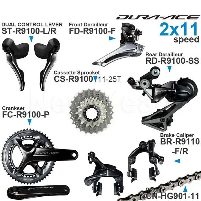 SHIMANO DURA-ACE R9100 2x11 