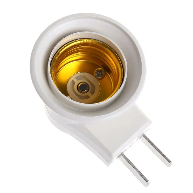 

1X E27 Light Socket To US Plug Holder Adapter Converter ON/OFF for bulb Lamp
