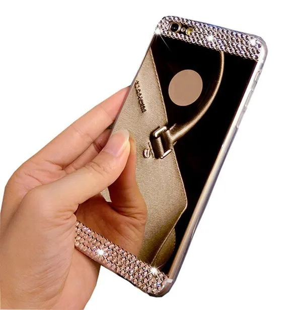 Для Samsung Galaxy J1 J3 J5 J7 2016 S7 Edge S6 A3 A5 A7 Grand Prime чехол со стразами 3D бриллиантовое