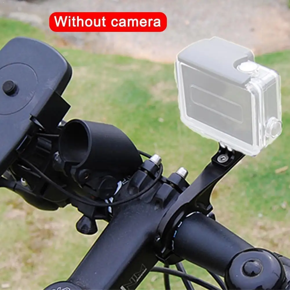 

Aluminum Bike Bicycle Handlebar Bar Clamp Mount Holder 4 31-31.8mm For Gopro Standard 5 Camera 6 7 3+ 2 Adapter Hero 3 V7K5