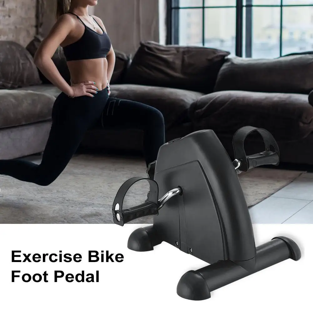 

Multiple Functions Mini Cycle Bike Foot Pedal Portable Lightweight Arm Leg Recovery Exerciser Fitness Machine