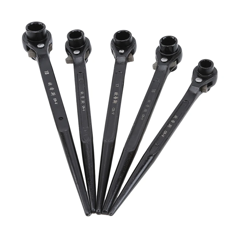 

Набор многоразмерных гаечных ключей с заостренным хвостом, двойного назначения, с храповым механизмом, быстроразъемный гаечный ключ, ручны...