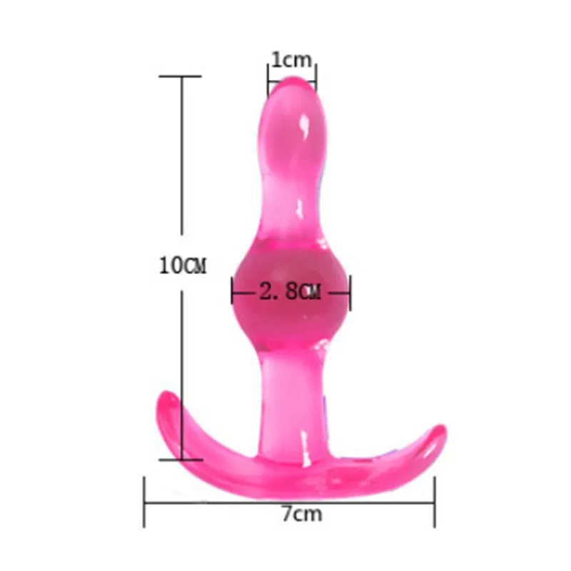 Силиконовые мини мягкие желеобразные пальчиковые анальные игрушки Анальная