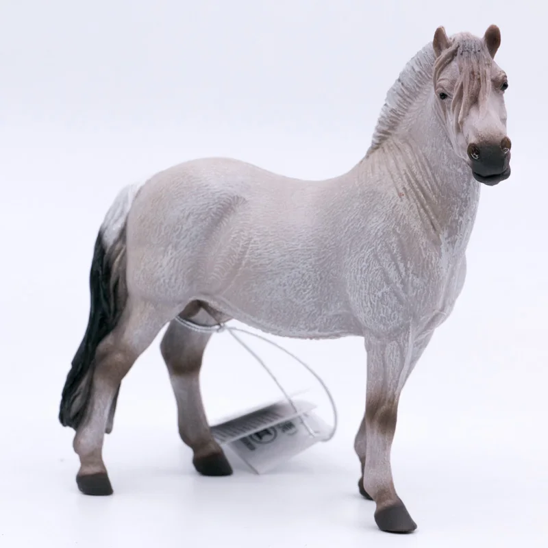 

CollectA Horse Country Farm Animals Fjord Stallion Grey Plastic Simulation Toy Figure for Boys and Girls #88632