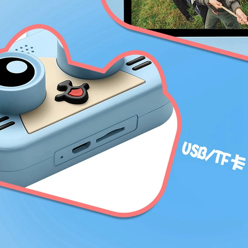 1200 Вт WIFI детская камера Мини Милая Кошка Цифровая для ребенка фото селфи 1080P