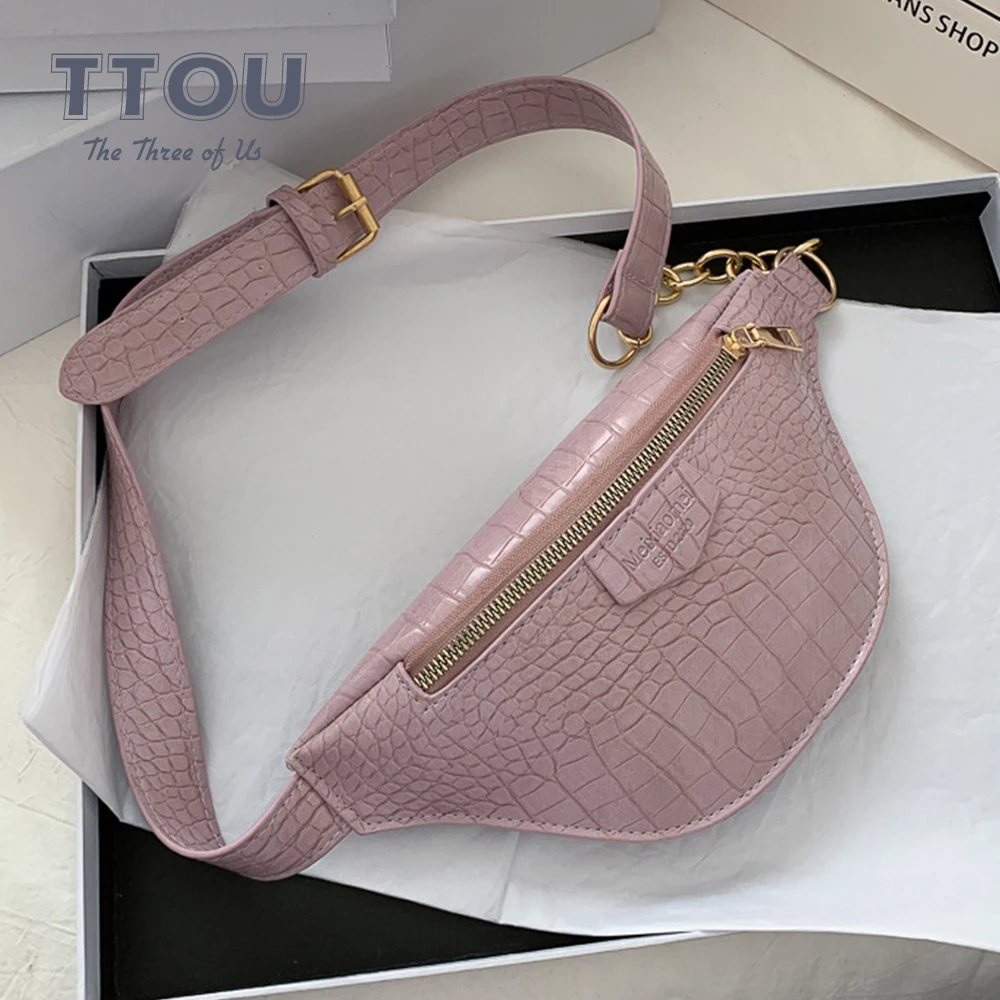 

Alligator Pattern PU Leather Underarm Shoulder Bag Fashion Trendy Small Casual Female Crossbody Bag Portable Ladies Chest Bag
