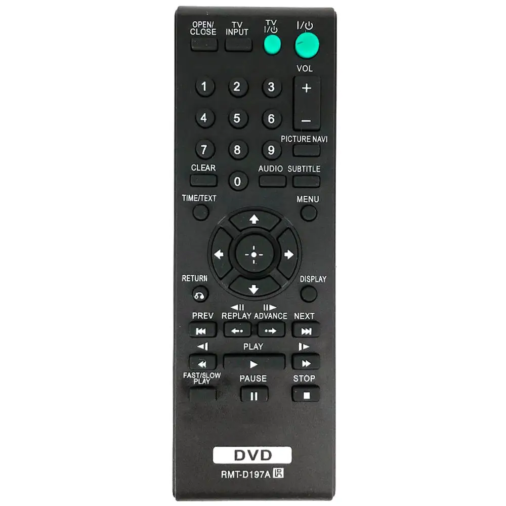 Новый пульт дистанционного управления для SONY DVD CD RMT-D197A DVP-SR110 DVP-SR120 SR210P SR310P DVP-SR115