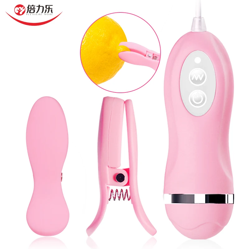 10 режимов электронный массажер для сосков вибрирующие Клиторальные клипсы игры