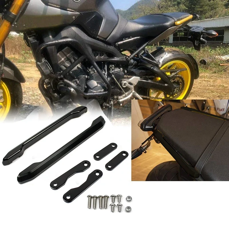 

Подлокотник для заднего пассажирского сиденья мотоцикла, подлокотник для заднего сиденья, подходит для Yamaha MT09 MT-09 FZ09 2014 2015 2016 2017