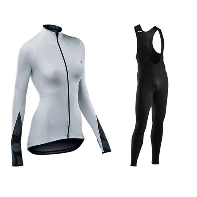 

New Cycling Suit Suit Women's Professional Triathlon Racing Team Jersey Jersey Jumpsuit Long Sleeve Tight Cycling Suit