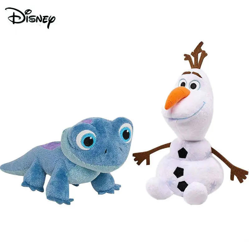 Лидер продаж Мягкая Плюшевая Кукла Холодное сердце 2 disney Олаф ящерица украшение