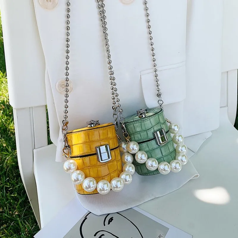 Новая модная мини сумка через плечо для женщин с каменным узором телефона на