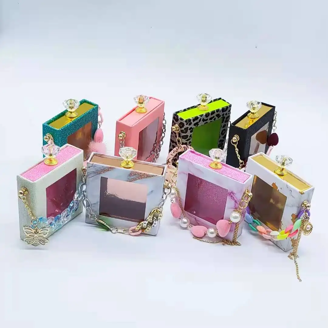 

Коробка для упаковки накладных ресниц с кристаллами и логотипом под заказ