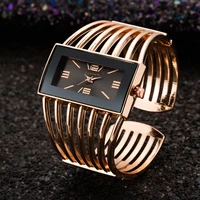 women rose gold bangle bracelet watch 2021 new luxury ladies rectangle dress quartz watches clock bayan kol saati