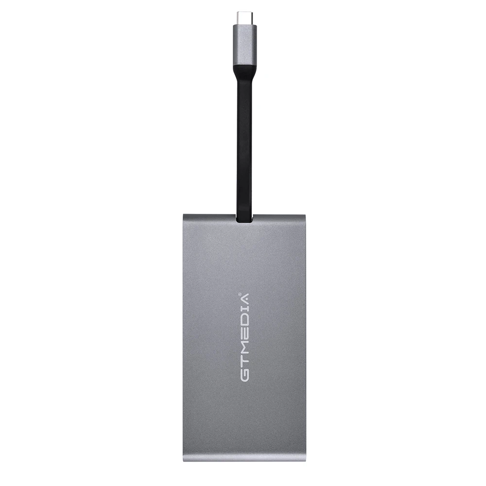 Адаптер GTMEDIA C09 Pro USB C 9 в 1 к 3 0 USB2.0A HDMI-совместимая док-станция для MacBook устройств Type-C
